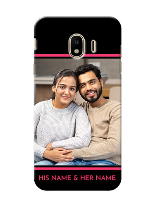 Custom Samsung Galaxy J4 (2018) Photo With Text Mobile Case Design
