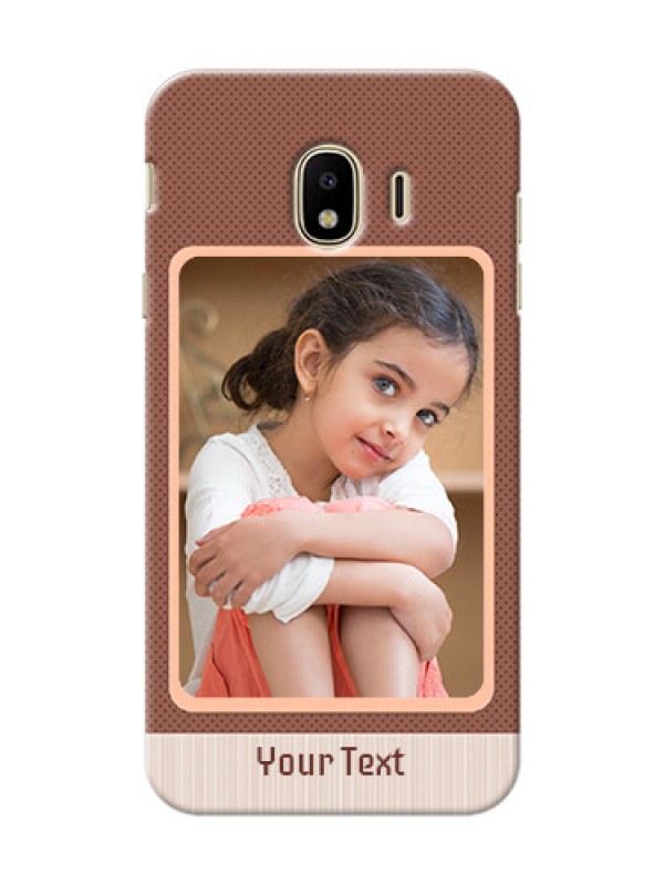 Custom Samsung Galaxy J4 (2018) Simple Photo Upload Mobile Cover Design