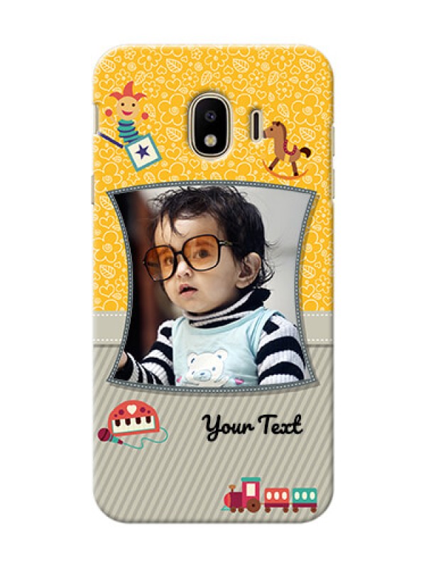 Custom Samsung Galaxy J4 (2018) Baby Picture Upload Mobile Cover Design