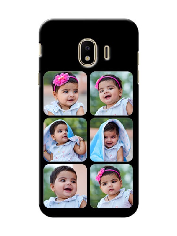 Custom Samsung Galaxy J4 (2018) Multiple Pictures Mobile Back Case Design