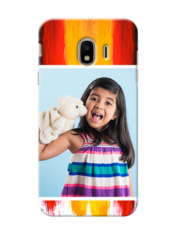 Custom Samsung Galaxy J4 (2018) Colourful Mobile Cover Design