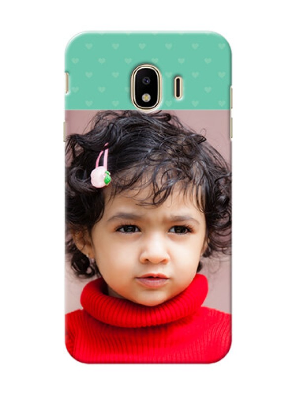 Custom Samsung Galaxy J4 (2018) Lovers Picture Upload Mobile Cover Design