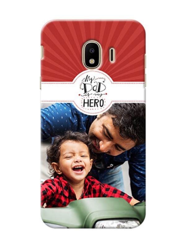 Custom Samsung Galaxy J4 (2018) my dad hero Design