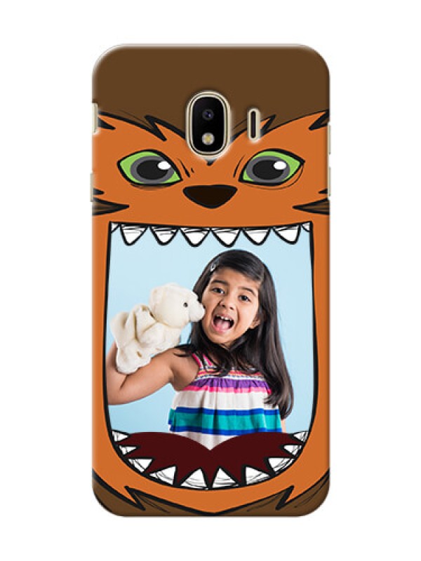 Custom Samsung Galaxy J4 (2018) owl monster backcase Design