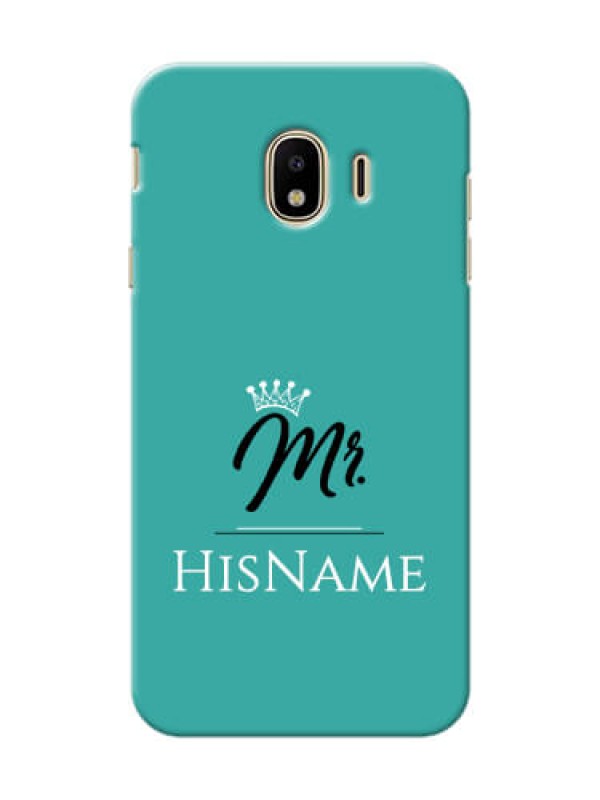 Custom Galaxy J4 (2018) Custom Phone Case Mr with Name