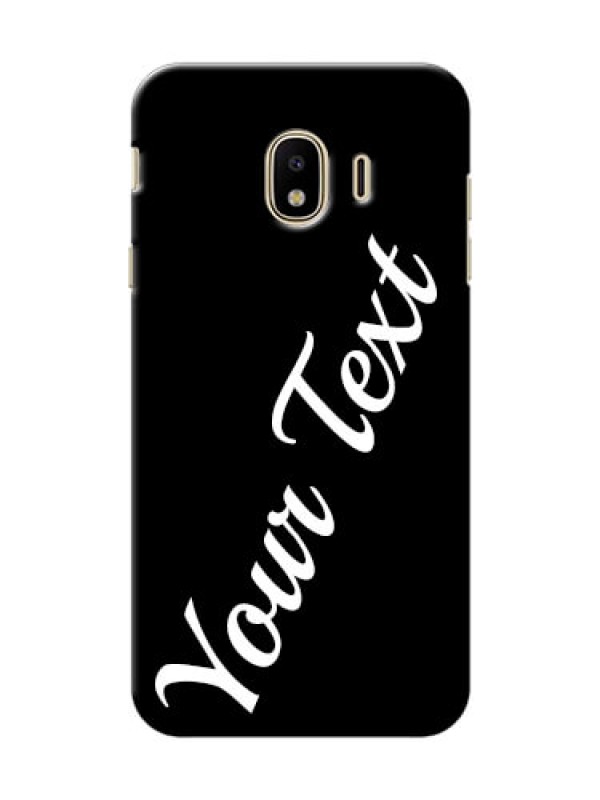 Custom Galaxy J4 (2018) Custom Mobile Cover with Your Name