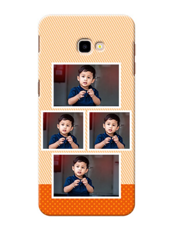 Custom Samsung Galaxy J4 Plus Mobile Back Covers: Bulk Photos Upload Design