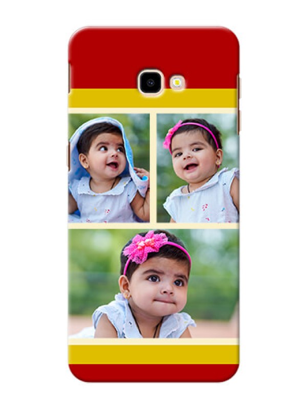 Custom Samsung Galaxy J4 Plus mobile phone cases: Multiple Pic Upload Design