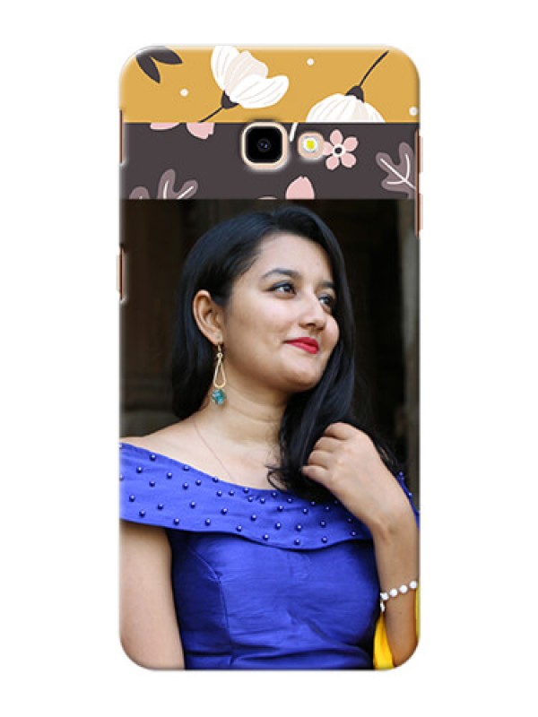 Custom Samsung Galaxy J4 Plus mobile cases online: Stylish Floral Design