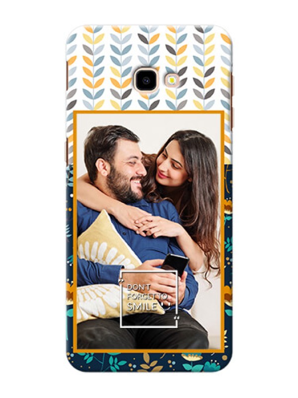 Custom Samsung Galaxy J4 Plus personalised phone covers: Pattern Design