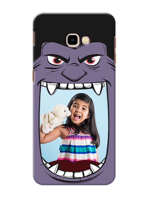 Custom Samsung Galaxy J4 Plus Personalised Phone Covers: Angry Monster Design