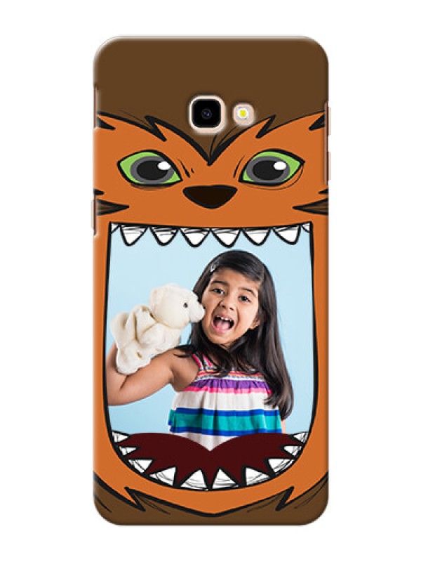 Custom Samsung Galaxy J4 Plus Phone Covers: Owl Monster Back Case Design