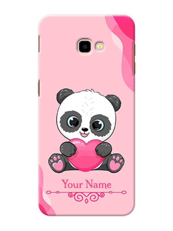Custom Galaxy J4 Plus Mobile Back Covers: Cute Panda Design
