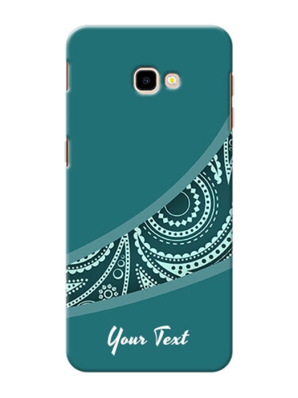 Custom Galaxy J4 Plus Custom Phone Covers: semi visible floral Design