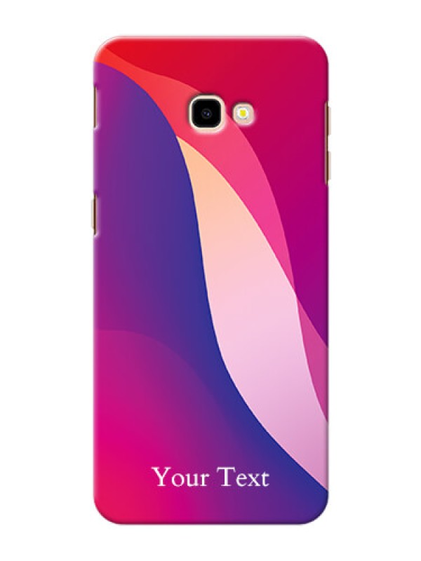 Custom Galaxy J4 Plus Mobile Back Covers: Digital abstract Overlap Design