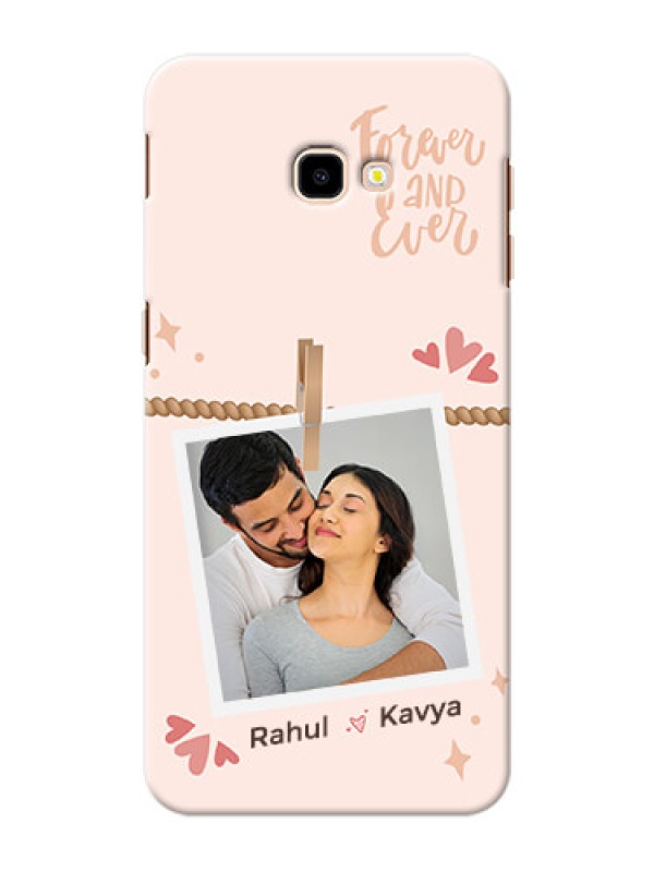 Custom Galaxy J4 Plus Phone Back Covers: Forever and ever love Design