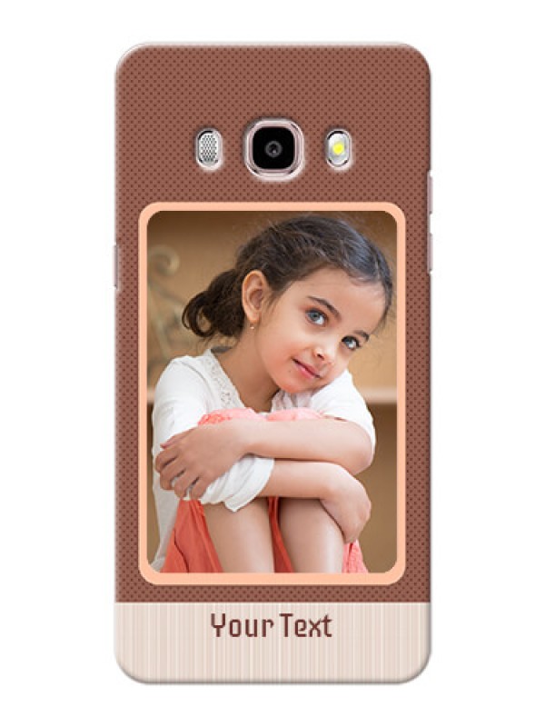 Custom Samsung Galaxy J5 (2016) Simple Photo Upload Mobile Cover Design