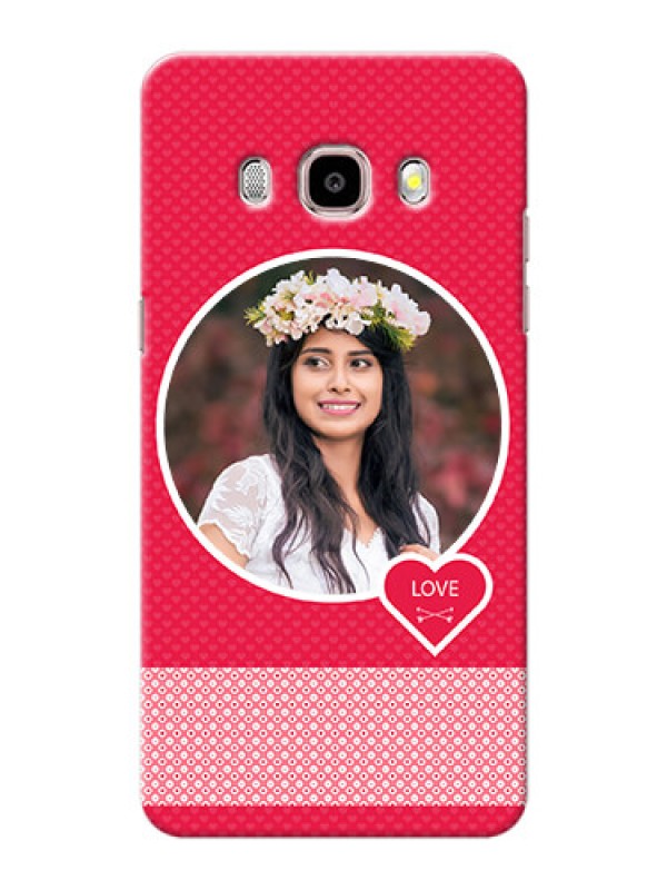 Custom Samsung Galaxy J5 (2016) Pink Design Pattern Mobile Case Design