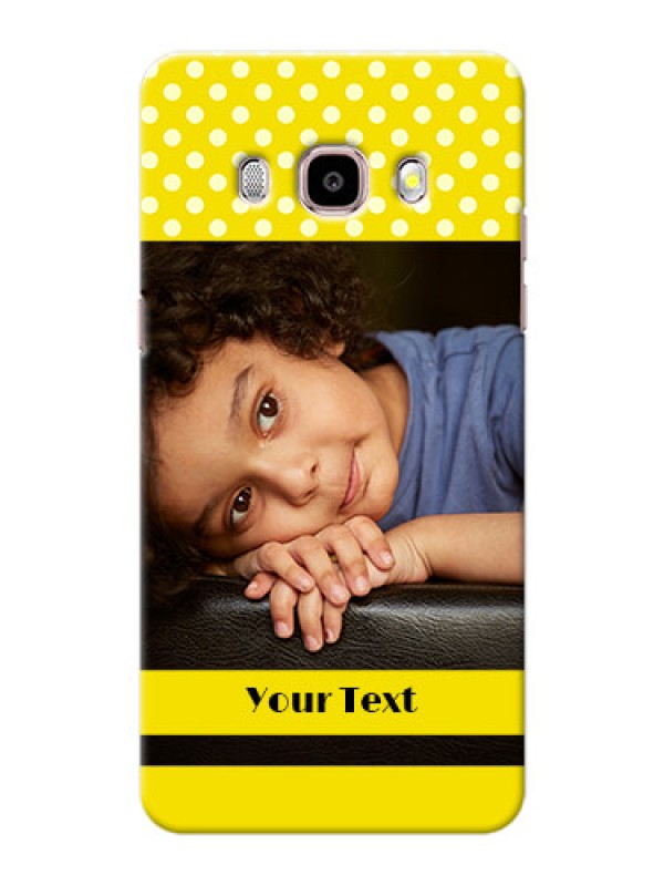Custom Samsung Galaxy J5 (2016) Bright Yellow Mobile Case Design