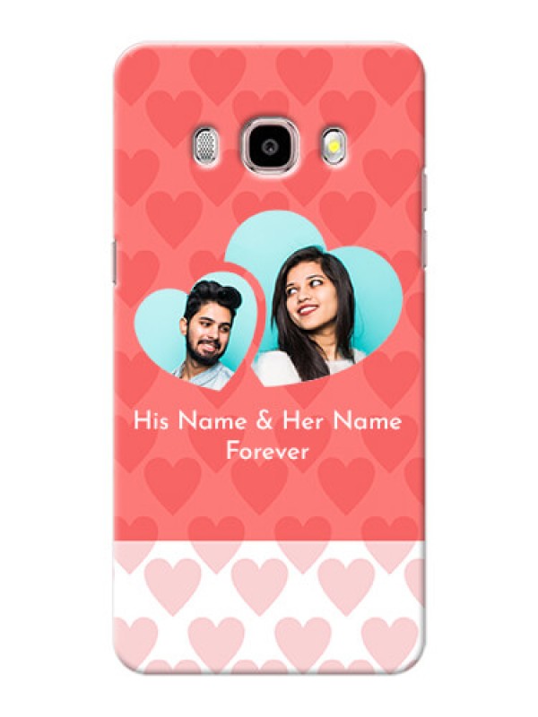 Custom Samsung Galaxy J5 (2016) Couples Picture Upload Mobile Cover Design