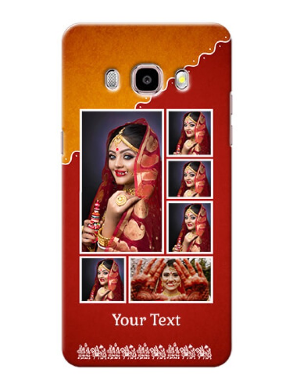 Custom Samsung Galaxy J5 (2016) Multiple Pictures Upload Mobile Case Design