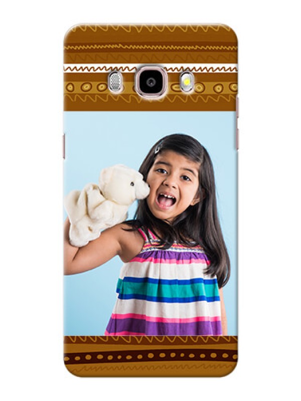 Custom Samsung Galaxy J5 (2016) Friends Picture Upload Mobile Cover Design