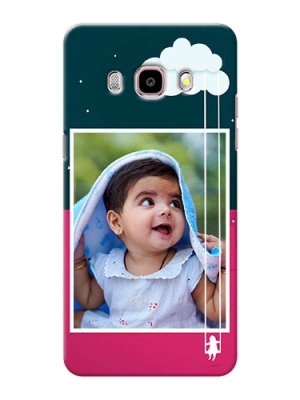 Custom Samsung Galaxy J5 (2016) Cute Girl Abstract Mobile Case Design