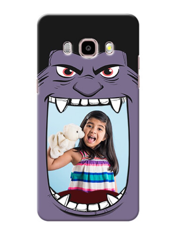 Custom Samsung Galaxy J5 (2016) angry monster backcase Design
