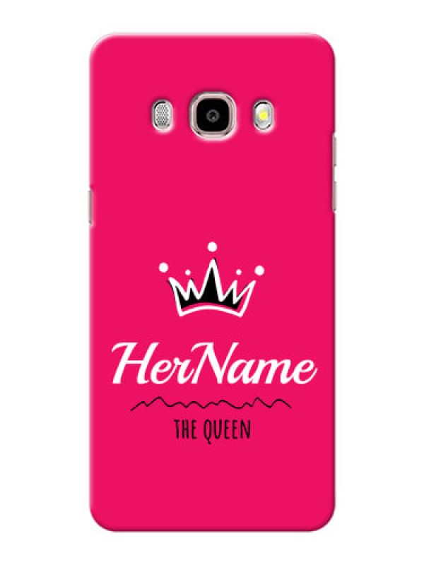 Custom Galaxy J5 (2016) Queen Phone Case with Name
