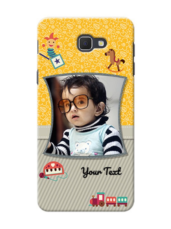 Custom Samsung Galaxy J5 Prime Baby Picture Upload Mobile Cover Design