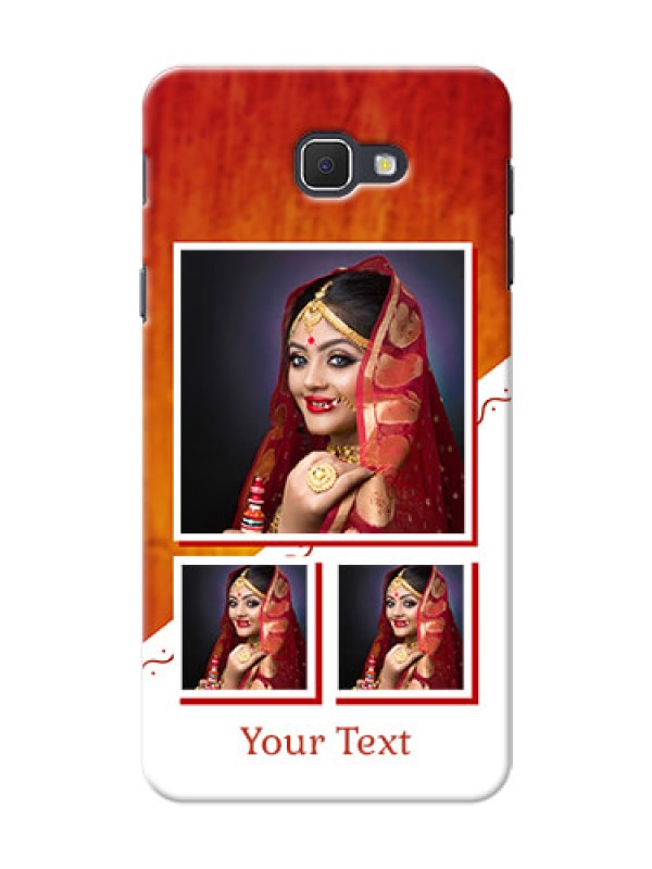 Custom Samsung Galaxy J5 Prime Wedding Memories Mobile Cover Design