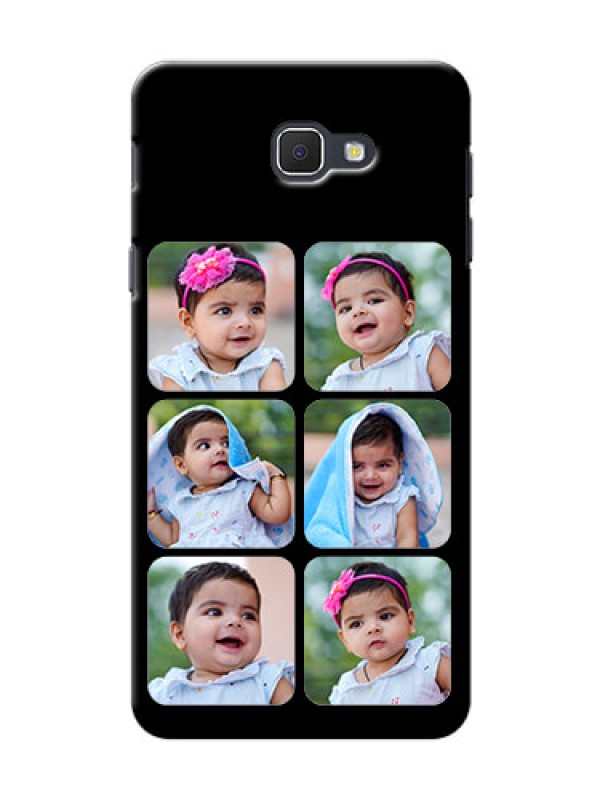 Custom Samsung Galaxy J5 Prime Multiple Pictures Mobile Back Case Design