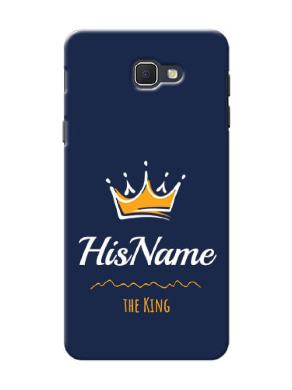Custom Galaxy J5 Prime King Phone Case with Name