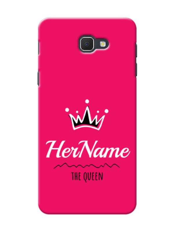 Custom Galaxy J5 Prime Queen Phone Case with Name