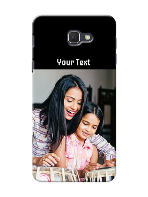 Custom Galaxy J5 Prime Photo with Name on Phone Case