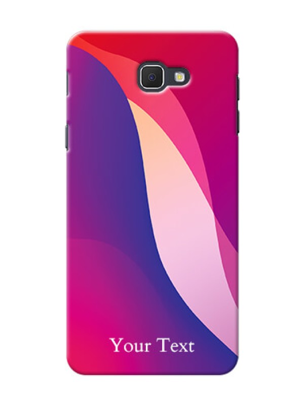 Custom Galaxy J5 Prime Mobile Back Covers: Digital abstract Overlap Design