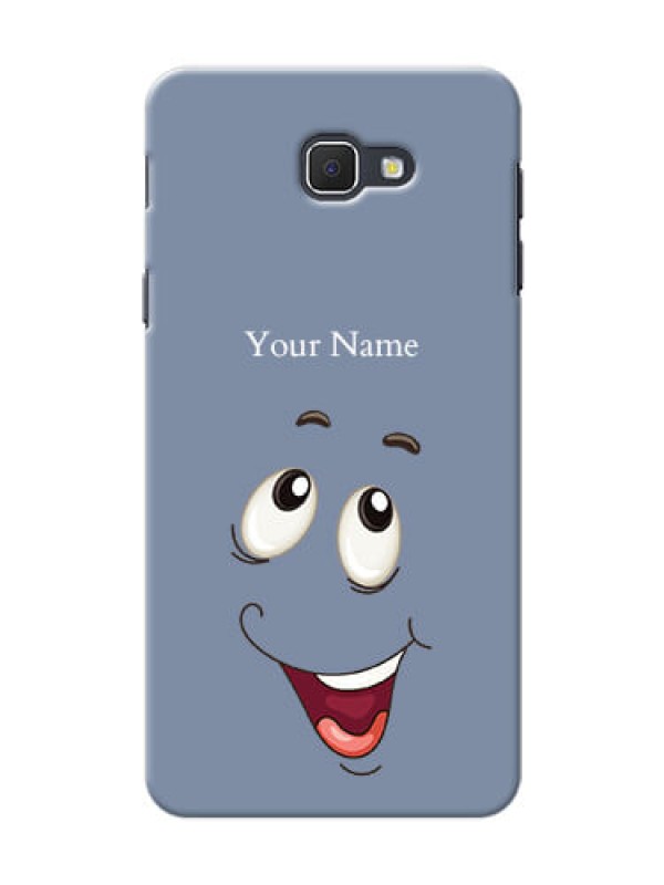 Custom Galaxy J5 Prime Phone Back Covers: Laughing Cartoon Face Design