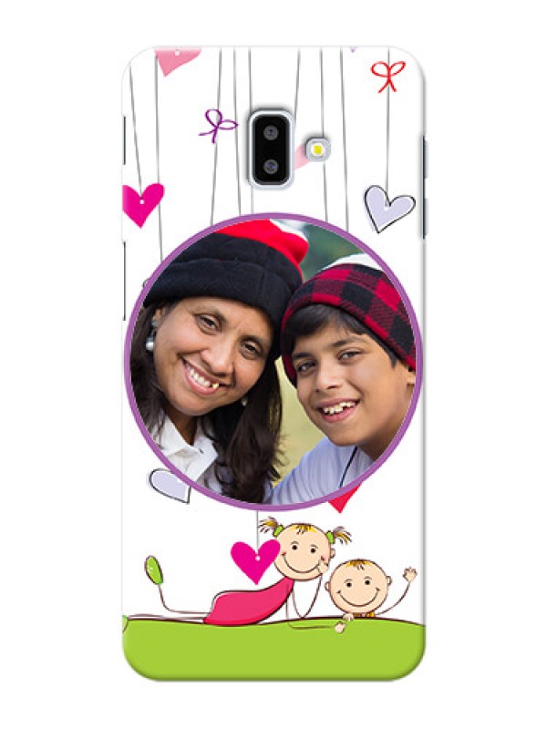 Custom Samsung Galaxy J6 Plus Mobile Cases: Cute Kids Phone Case Design