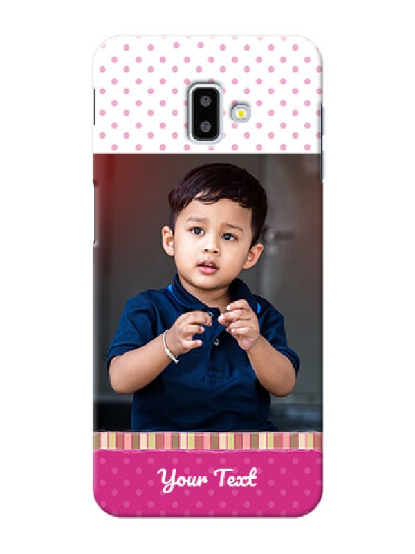 Custom Samsung Galaxy J6 Plus custom mobile cases: Cute Girls Cover Design