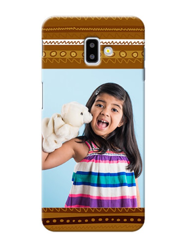 Custom Samsung Galaxy J6 Plus Mobile Covers: Friends Picture Upload Design 