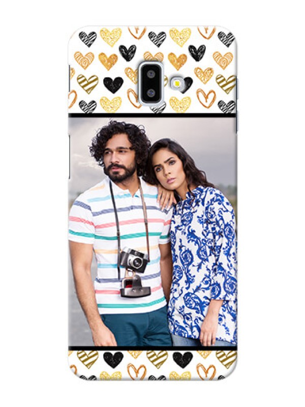 Custom Samsung Galaxy J6 Plus Personalized Mobile Cases: Love Symbol Design