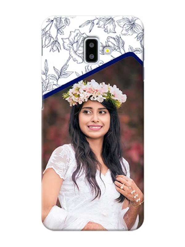 Custom Samsung Galaxy J6 Plus Phone Cases: Premium Floral Design