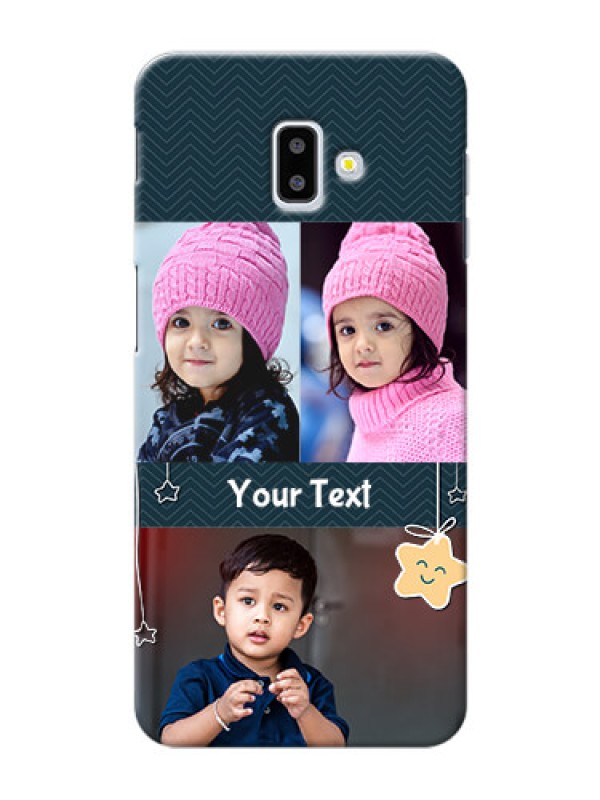 Custom Samsung Galaxy J6 Plus Mobile Back Covers Online: Hanging Stars Design