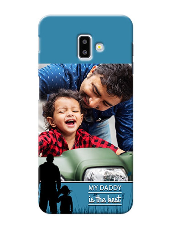 Custom Samsung Galaxy J6 Plus Personalized Mobile Covers: best dad design 