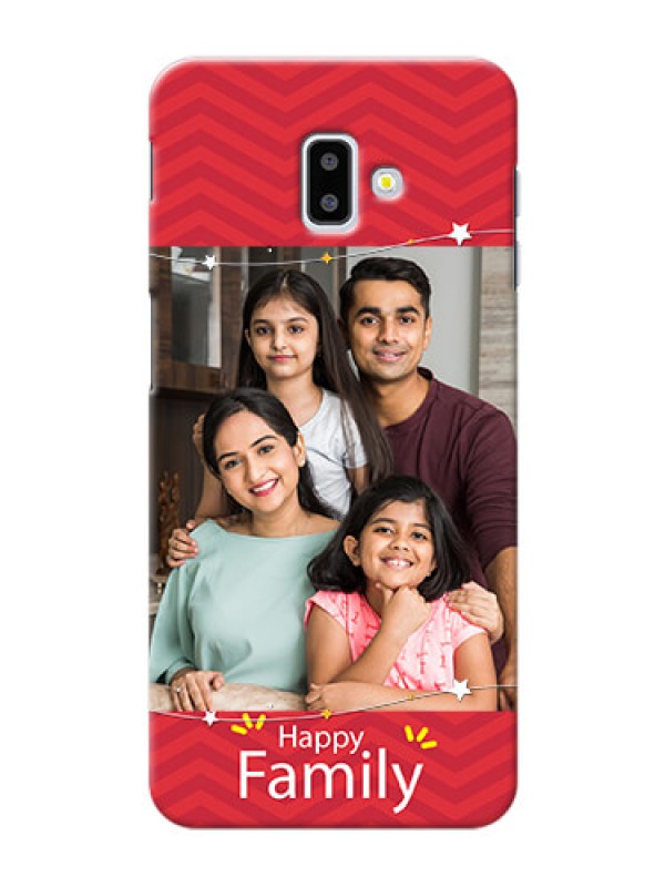 Custom Samsung Galaxy J6 Plus customized phone cases: Happy Family Design
