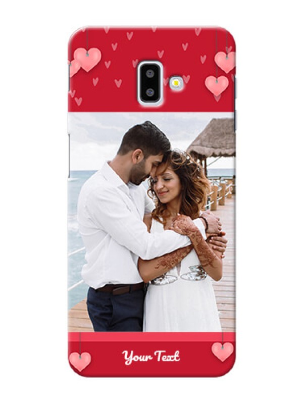 Custom Samsung Galaxy J6 Plus Mobile Back Covers: Valentines Day Design