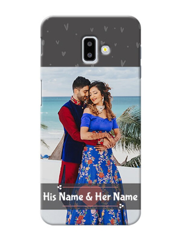 Custom Samsung Galaxy J6 Plus Mobile Covers: Buy Love Design with Photo Online