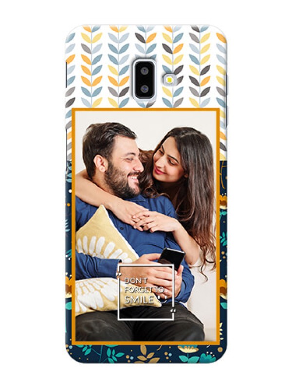 Custom Samsung Galaxy J6 Plus personalised phone covers: Pattern Design