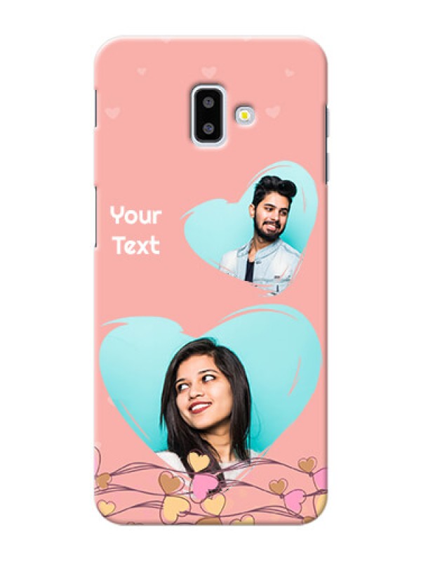 Custom Samsung Galaxy J6 Plus customized phone cases: Love Doodle Design