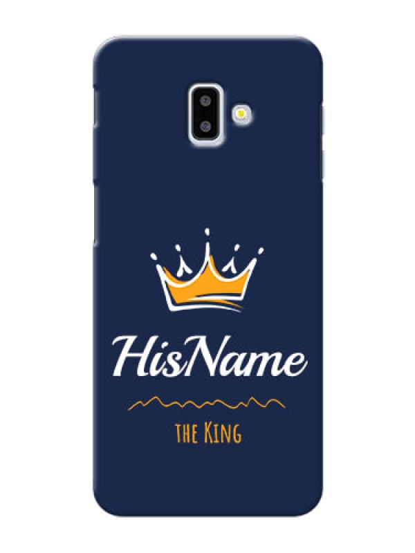 Custom Galaxy J6 Plus King Phone Case with Name